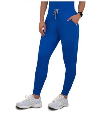 Doctor's Choice Pro Fit Scrubs Women's Scrub Bottom Royal Blue